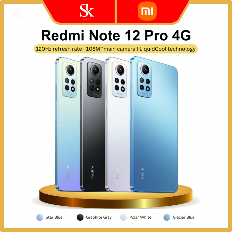 Xiaomi Redmi Note 12 Pro 8GB/256GB/6.67 Glacier Blue