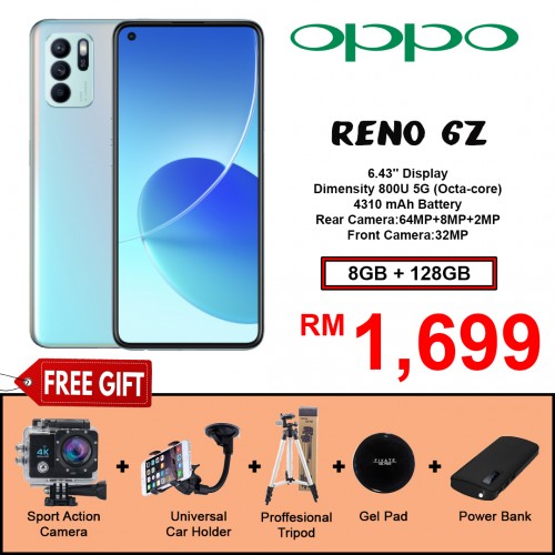 Oppo Reno 6Z (8GB RAM + 128GB ROM)