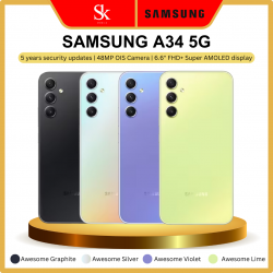 Samsung A34 5G (8GB RAM + 256GB ROM)