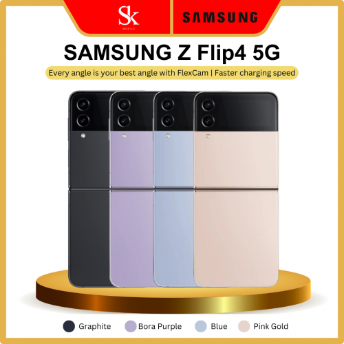 Samsung Z Flip 4  5G (8GB RAM + 128GB ROM)