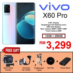 Vivo X60 Pro 5G (12GB RAM + 256GB ROM)