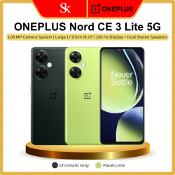 ONEPLUS Nord CE 3 Lite 5G (8GB RAM+256GB ROM)